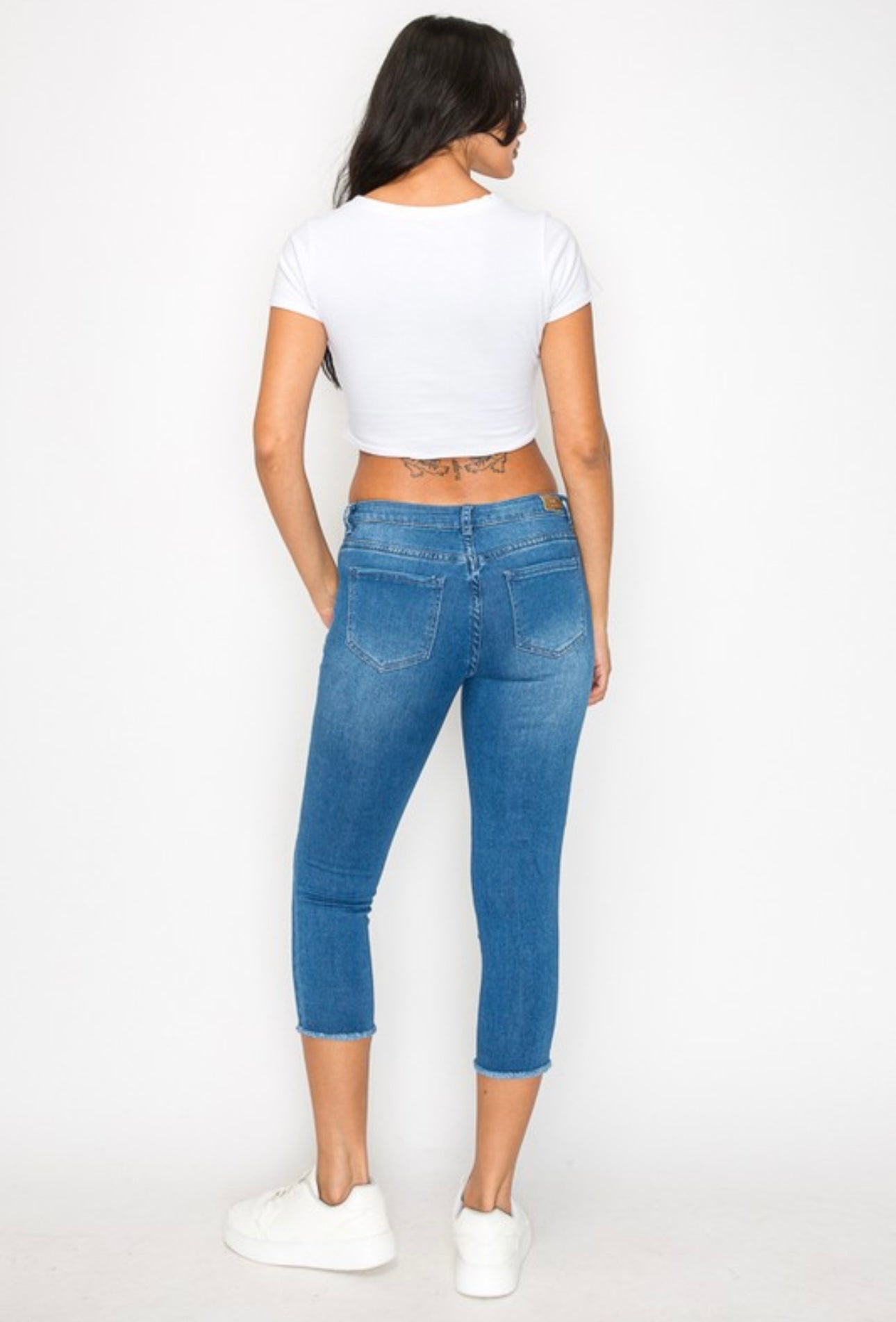 Classic Denim Capri shorts