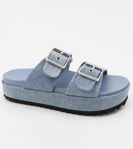 Chunky Block Sandals