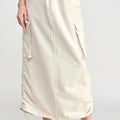 Ivory Cargo Skirt long!