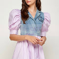 Princess Sleeve Denim Top