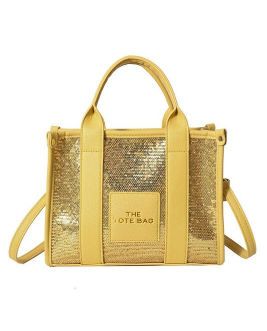 Gold sequin The Tote Bag