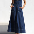 Denim Maxi Dress