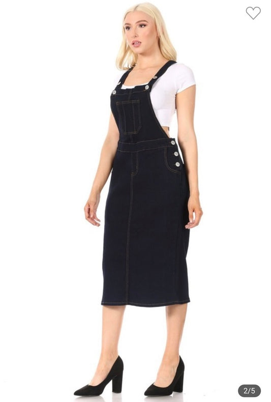 Dark Denim Overall