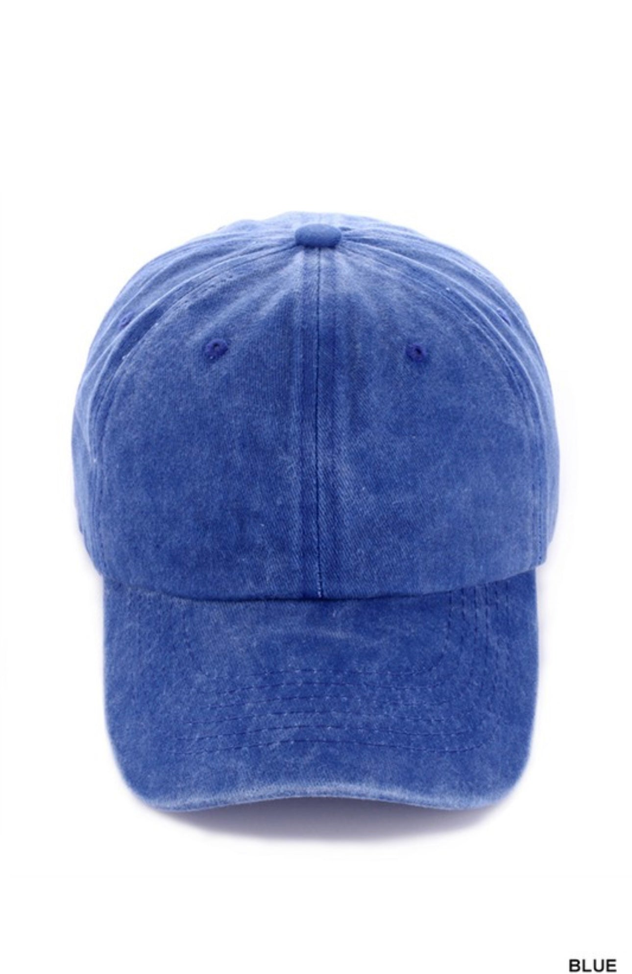 Blue Acid wash Cap