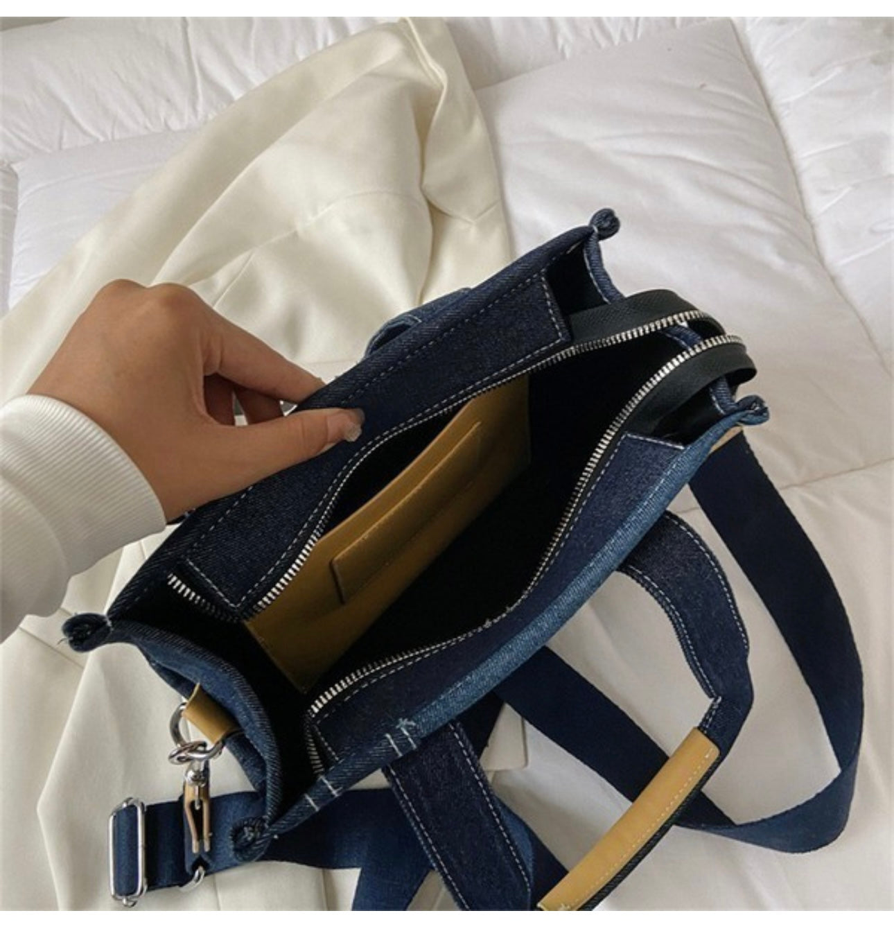 The Denim TOTE BAG